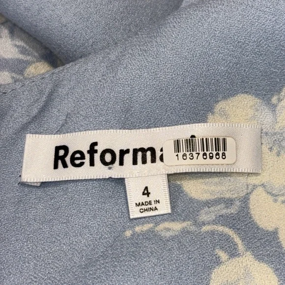 Reformation Reverie Viscose Blend Midi Dress Size 4 - Picture 14 of 16
